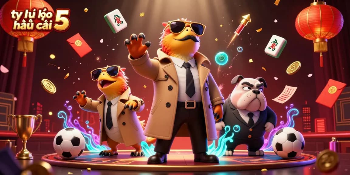 Experience the excitement of tỷ lệ kèo nhà cái 5 as raptors attempt to enter a VIP casino scene filled with gaming elements.
