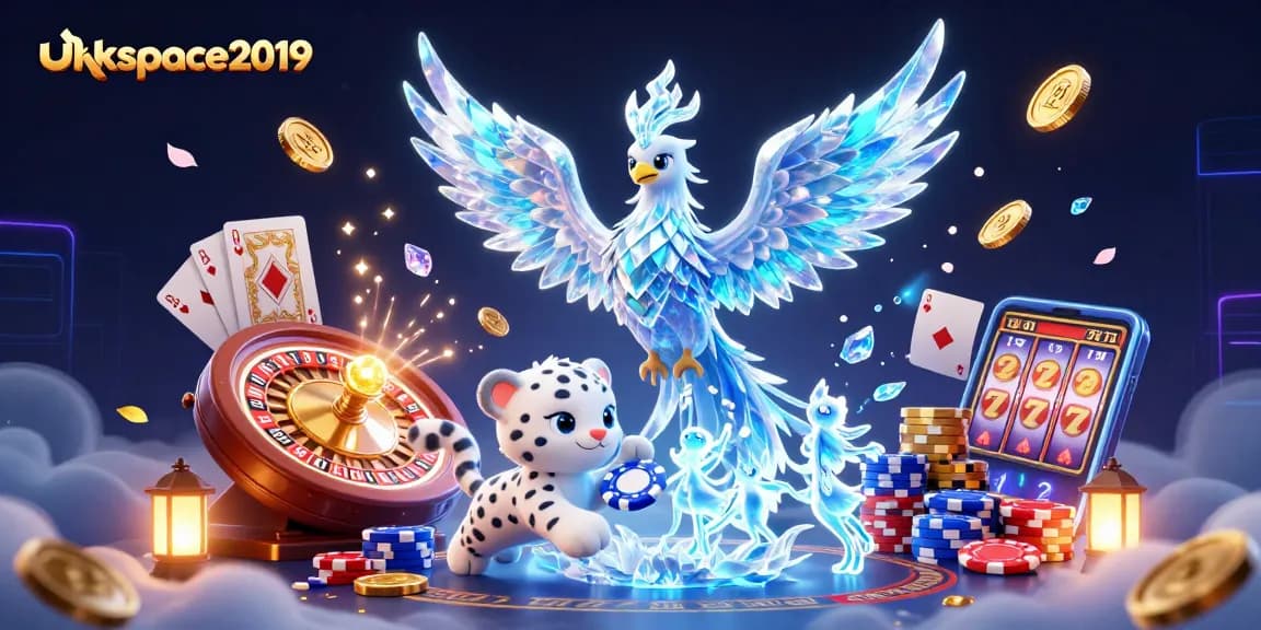 Experience thrilling gameplay at ukspace2019 with a vibrant casino scene showcasing lively characters and game elements.