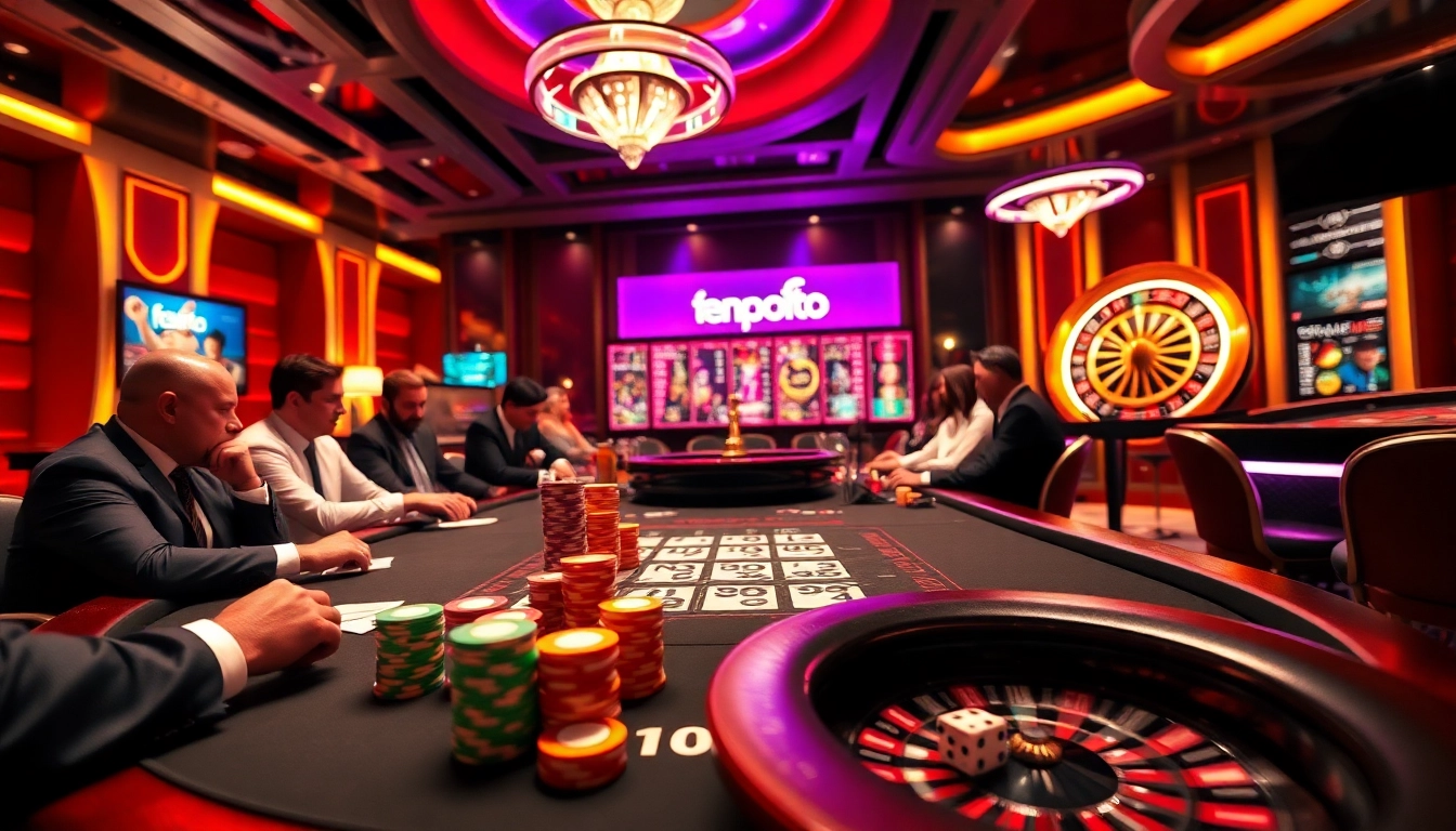 Join the excitement at F168 Casino with thrilling poker action and vibrant gaming tables.