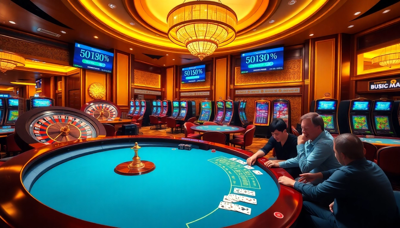 Engaged players at a vibrant poker table inspired by the casino experience from https://bu88.mex.com/.
