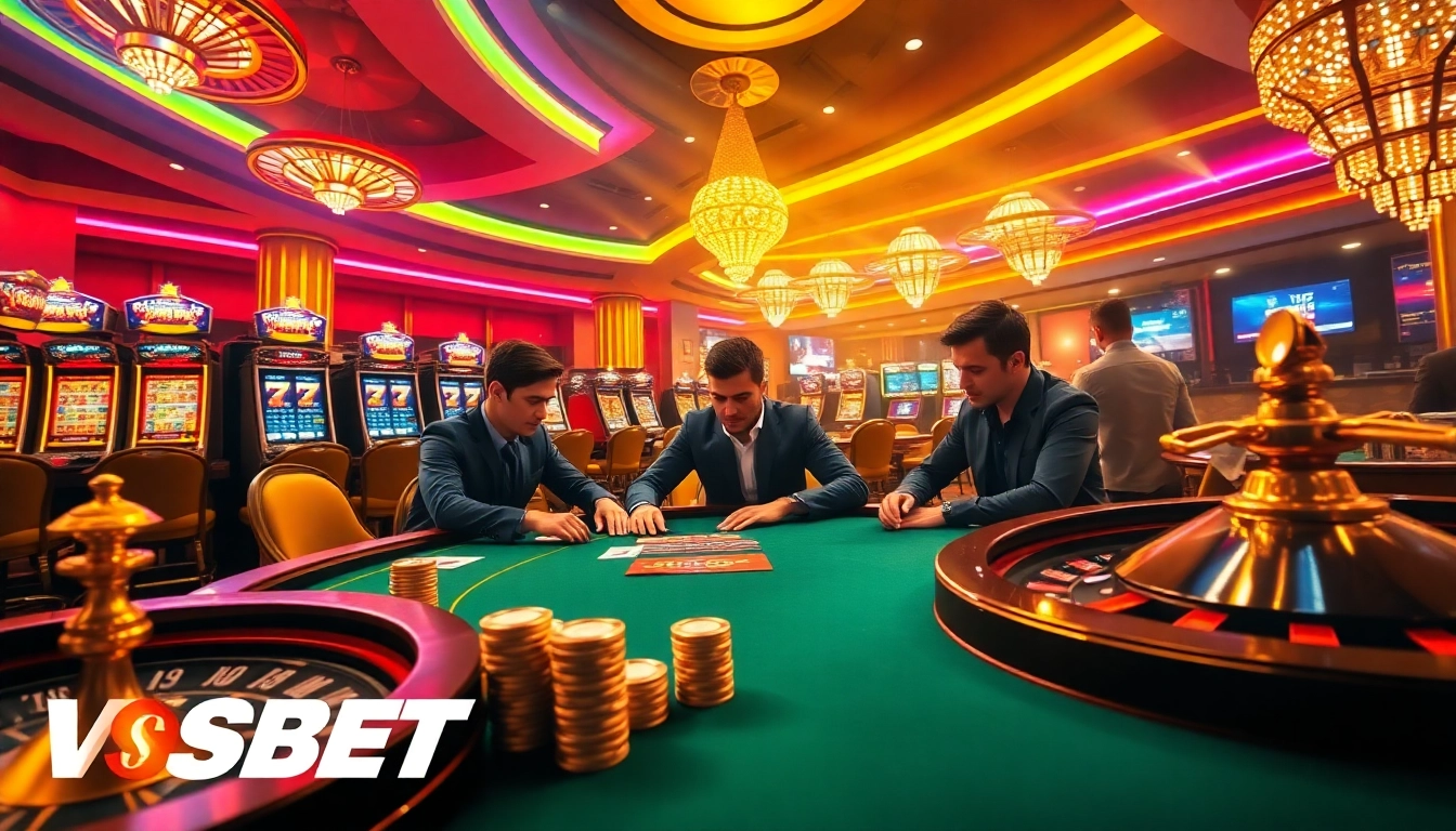 Experience thrilling poker nights and strategic gameplay at VSBET casino.