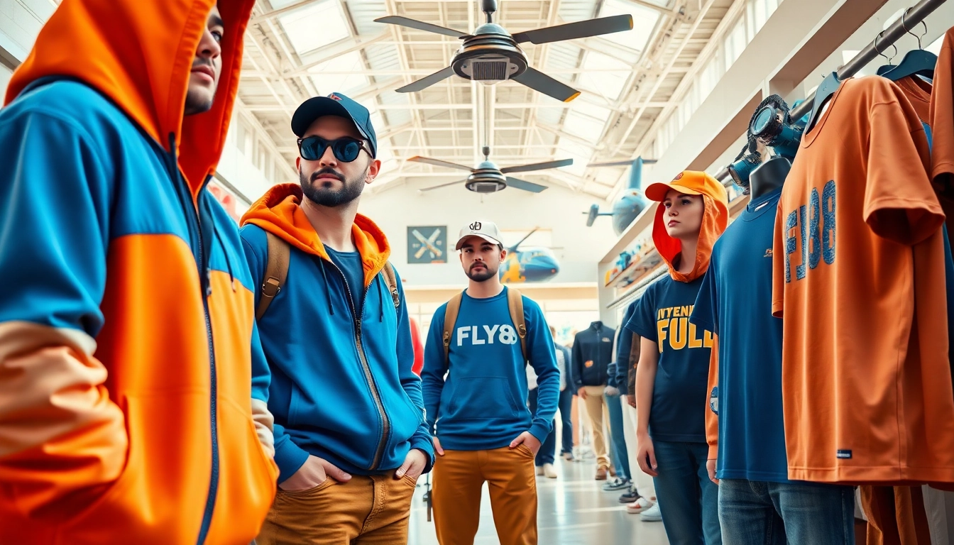 Shop trendy aviation-inspired apparel at FLY88's vibrant store, featuring stylish hoodies and caps.