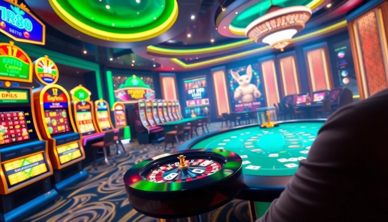 Engaging online gambling scene showcasing RR88 with vibrant tables and exciting action.
