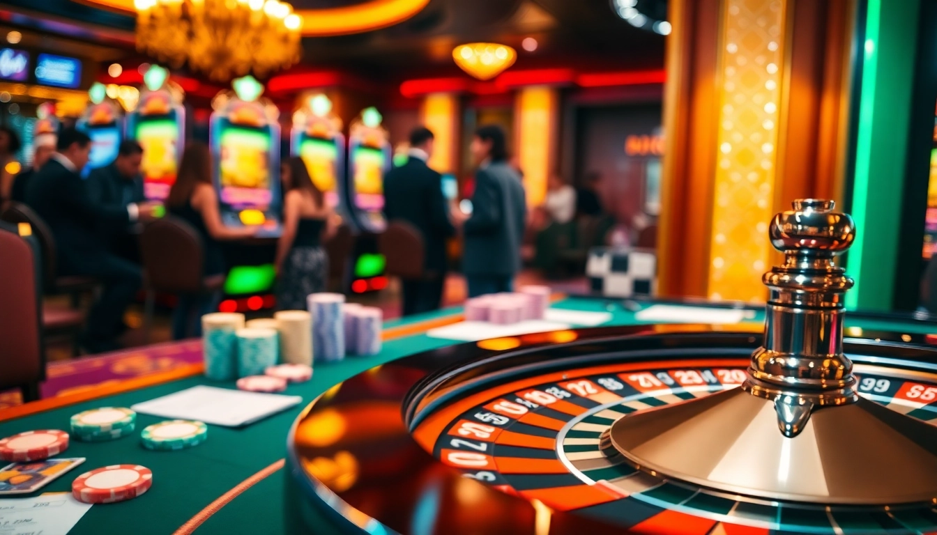 Experience the thrill of betting at F8bet with elegant poker chips and roulette action.