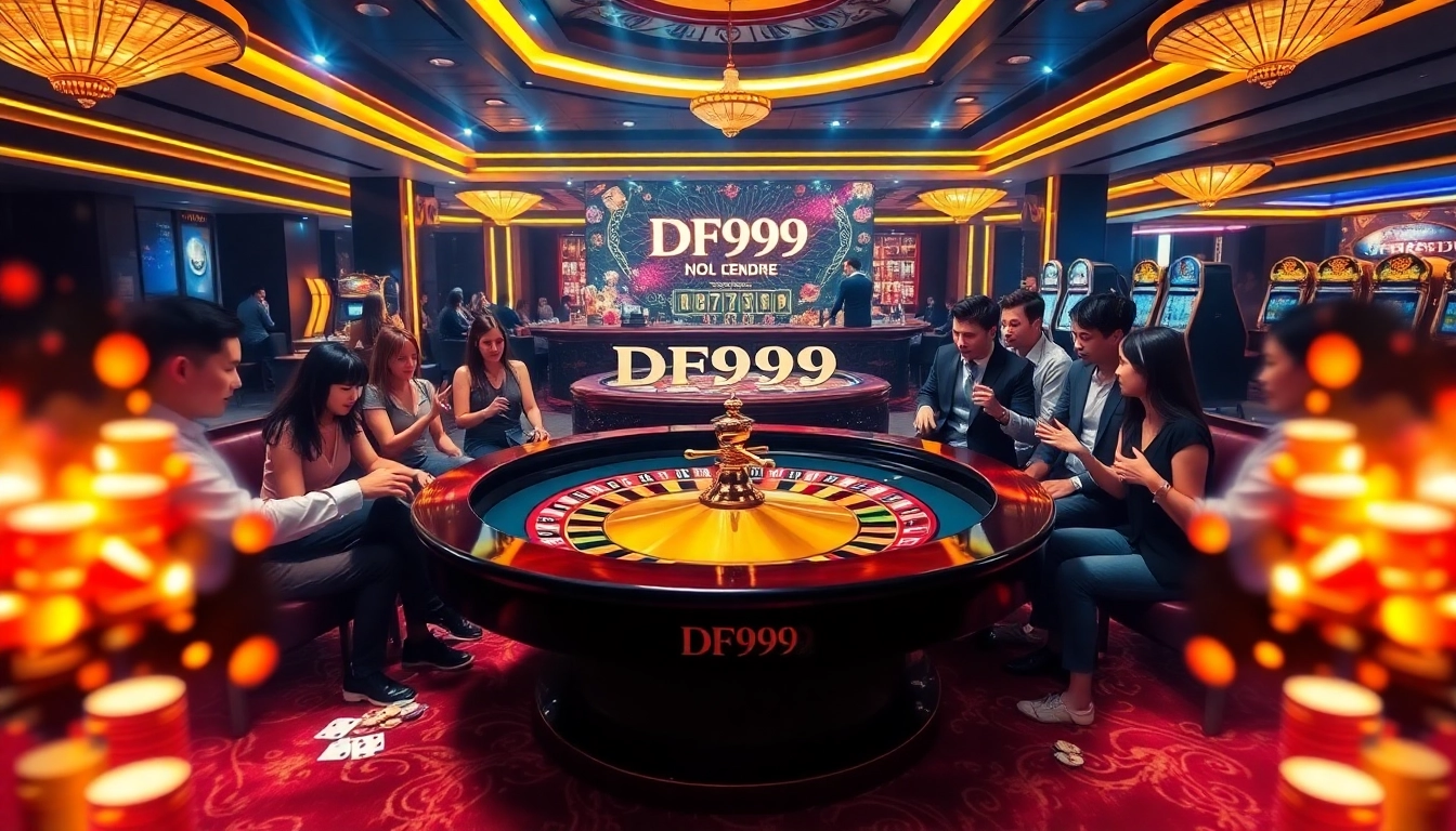 Experience the excitement of DF999 nhà cái with thrilling casino games and vibrant atmosphere.