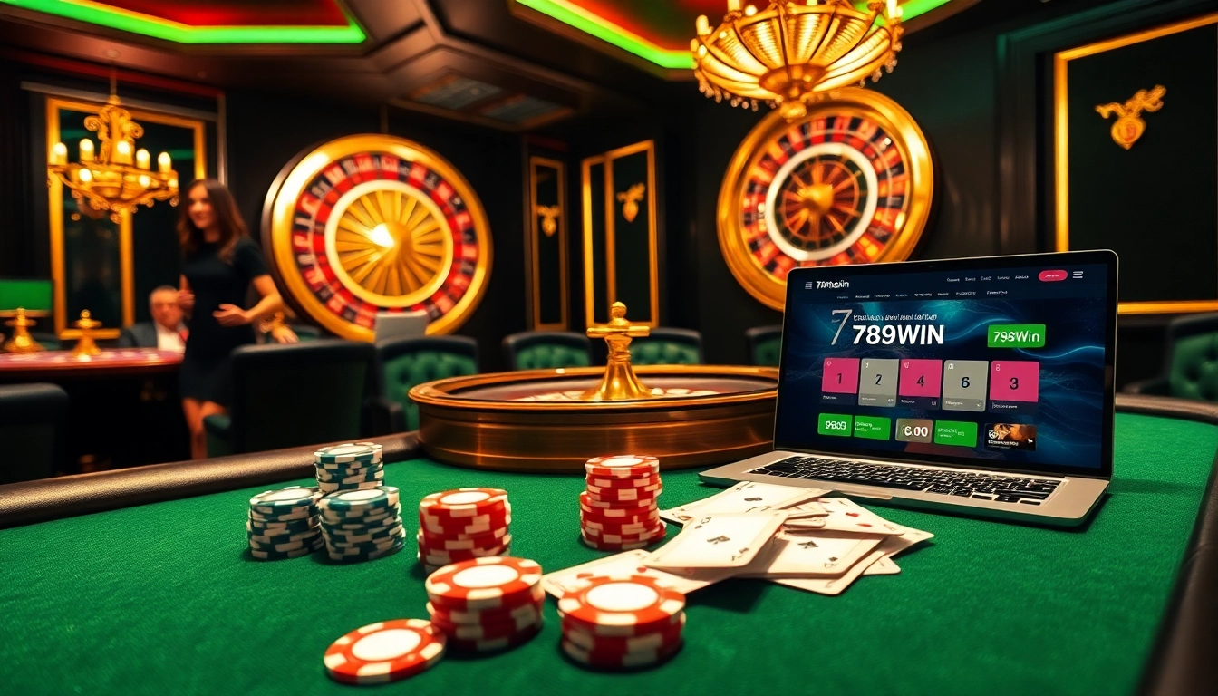 Experience the thrill of winning big at 789win, featuring high-stakes poker and lively roulette games.