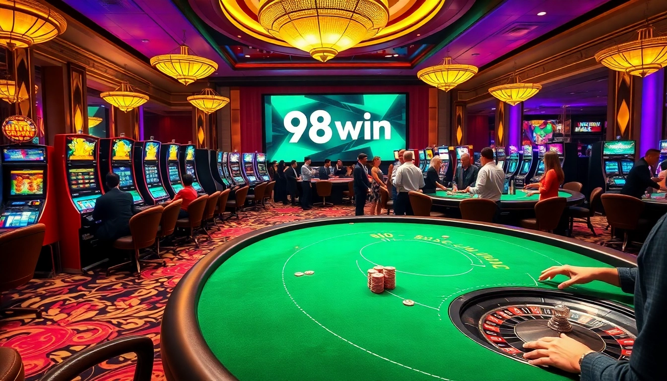 Experience thrilling gameplay at https://98wincom.best/ with vibrant casino games and engaging players.