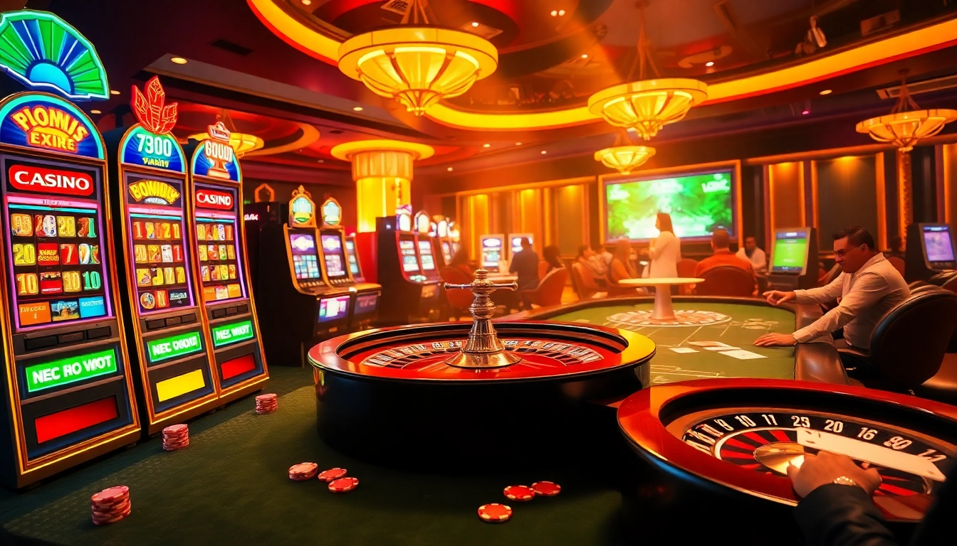 Experience the thrill of play at https://789f00.net/ with vibrant casino gaming scenes.