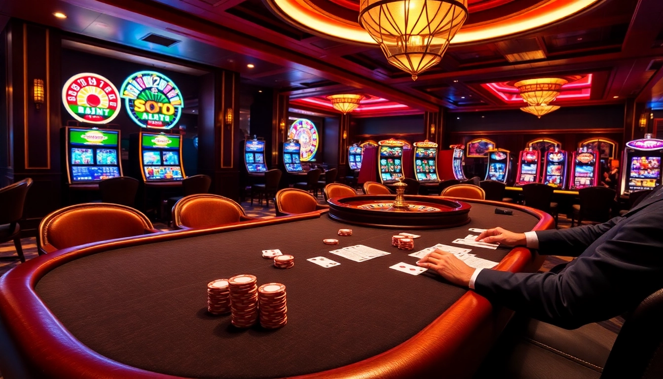 SODO Casino offers exhilarating poker games and luxurious slots for a thrilling experience.