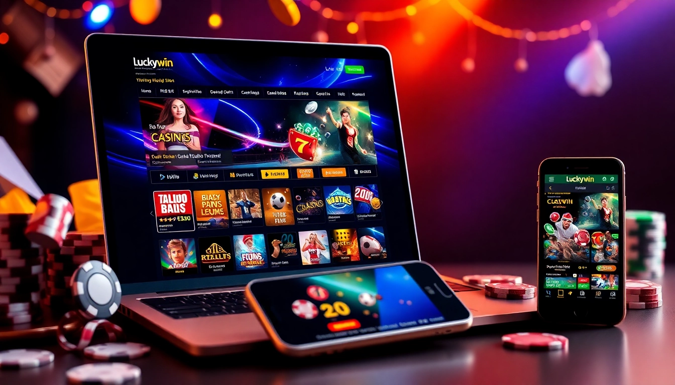 Experience the thrill of online gaming with Luckywin's innovative platform at https://luckywin.name featuring exciting casino games and sports betting.