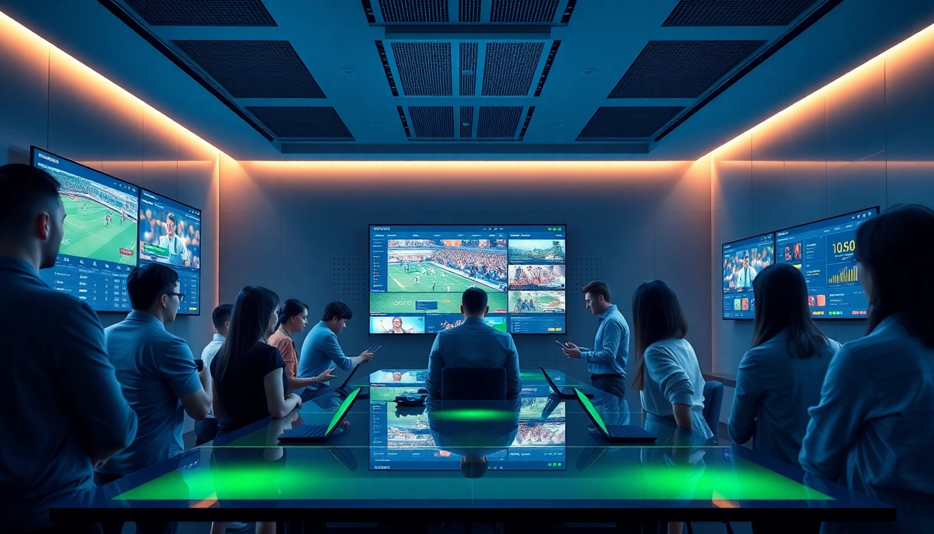 Engaging online betting atmosphere at hello88win.live showcasing modern technology and excitement.