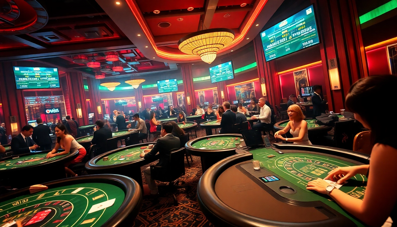 w88.nyc offers an exhilarating online casino experience with luxurious gaming tables featuring Baccarat and Blackjack.