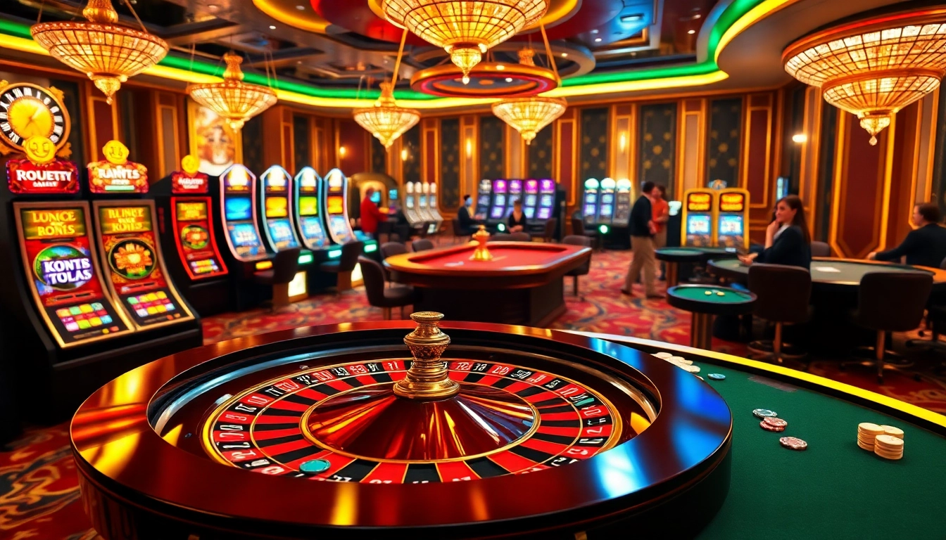 Experience thrilling casino action at LC 88 with roulette tables, slot machines, and poker games.