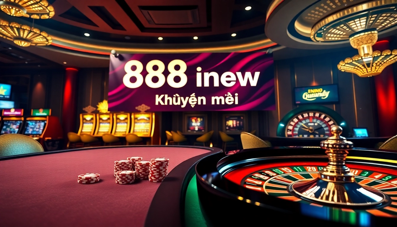 Experience 888new Khuyến mãi with thrilling casino action at vibrant gaming tables.