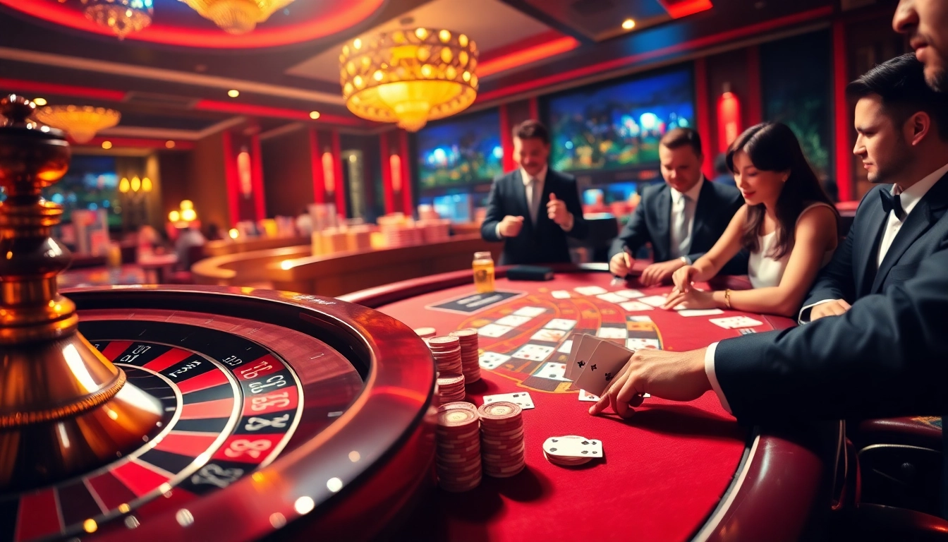 Experience thrilling gameplay at sunwin casino with lively poker and blackjack action.